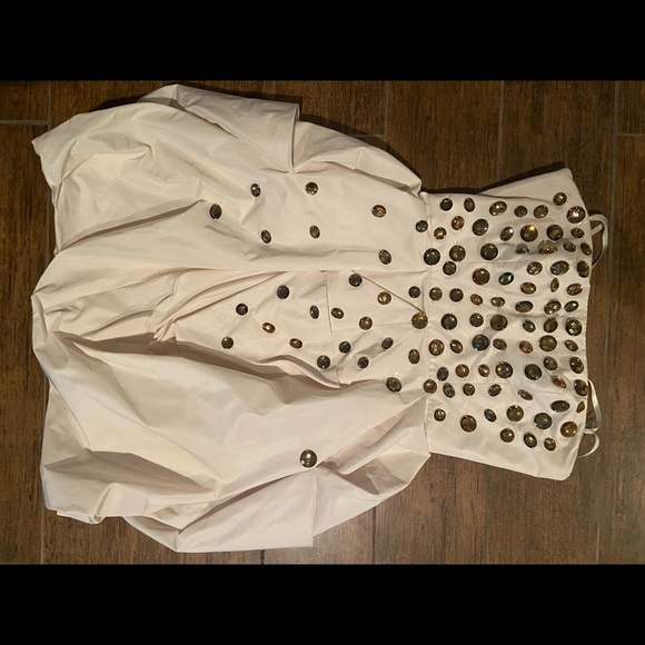 BCBG jeweled dress!! worn once!! size 6 - Picture 3 of 5